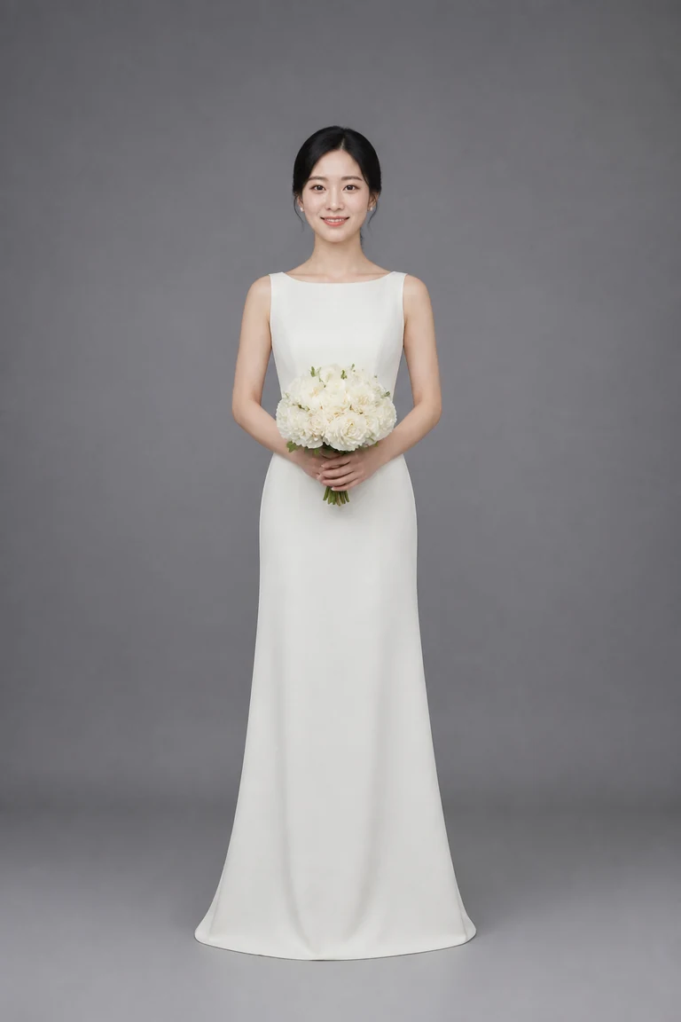 라운드 부케 예시
